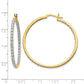 7/8 carat Diamond In/Out Hoop Earrings - WBC