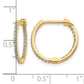 1/2 carat Diamond In/Out Hinged Hoop Earrings - WBC