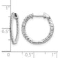 1/2 carat Diamond In/Out Hinged Hoop Earrings - WBC