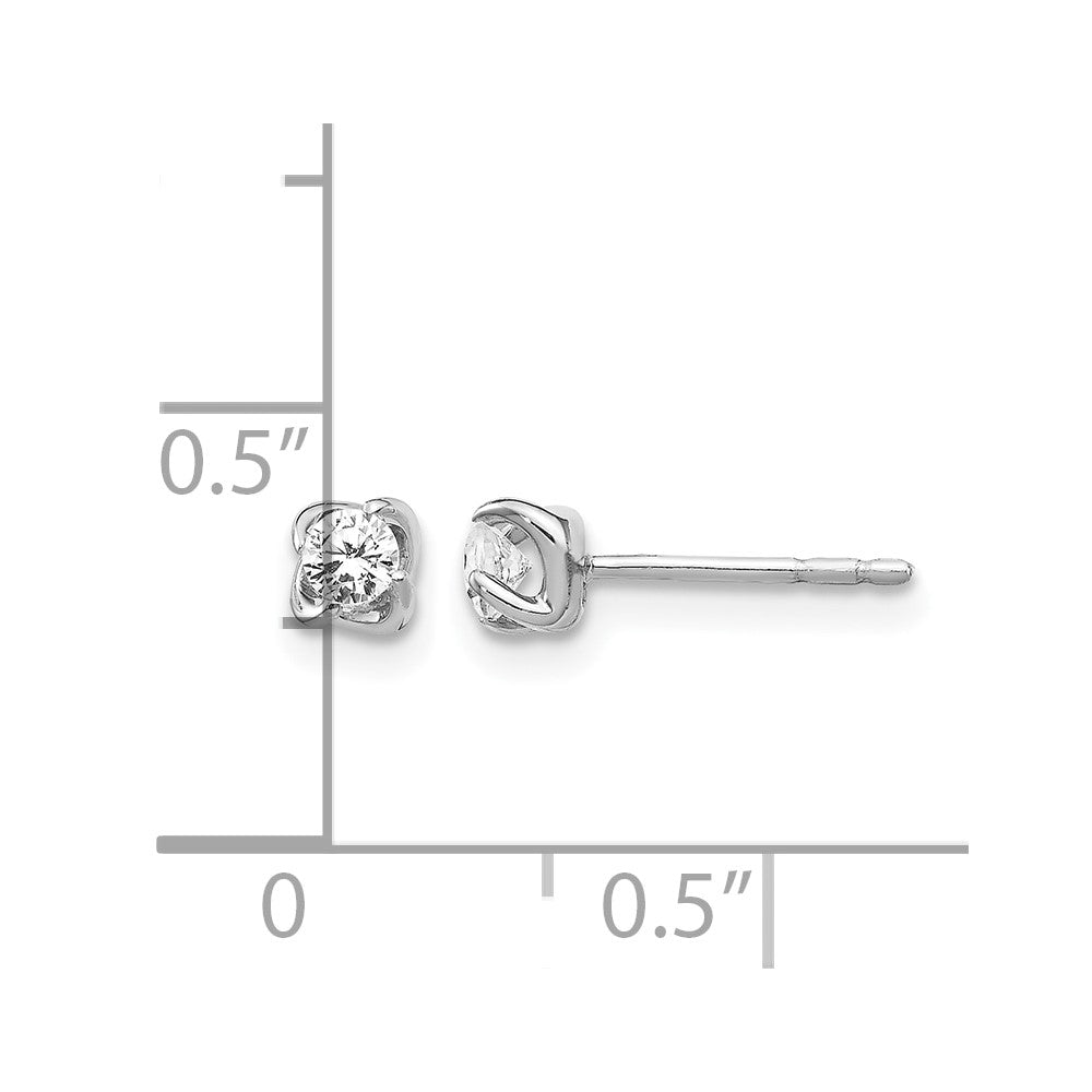 1/5 carat Diamond Post Earrings - WBC