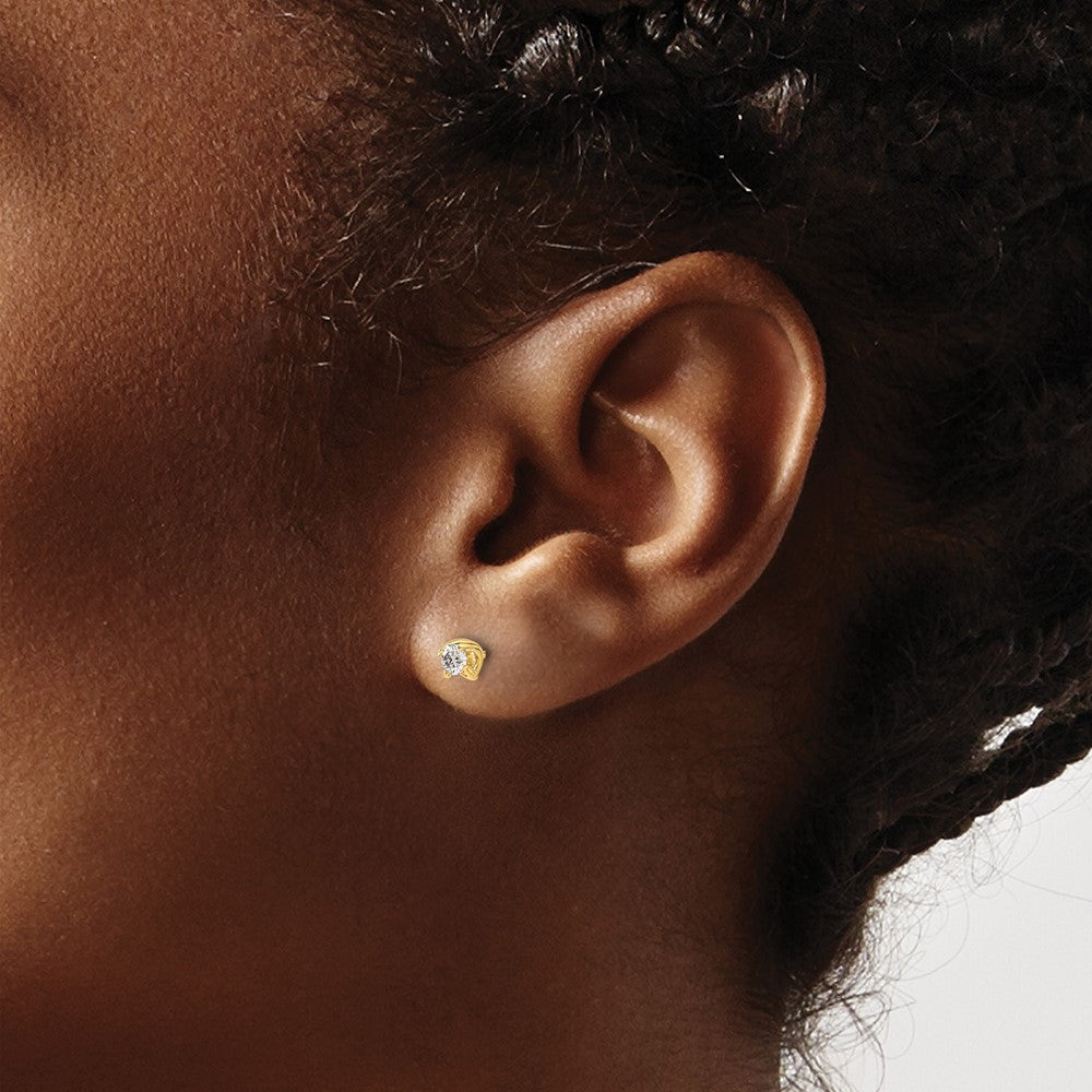 1/5 carat Diamond Post Earrings - WBC