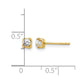 1/5 carat Diamond Post Earrings - WBC