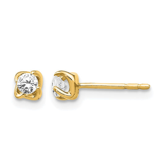 1/5 carat Diamond Post Earrings - WBC