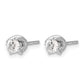 1/2 carat Diamond Fancy Twist Post Earrings - WBC