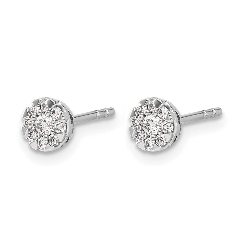 Diamond Cluster Earrings - WBC