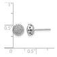 1/4 carat Diamond Cluster Post Earrings - WBC