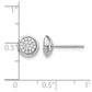 1/5 carat Diamond Cluster Post Earrings - WBC