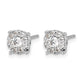 1/2 carat Diamond Cluster Post Earrings - WBC
