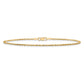 Ultra Diamond-cut Rope with Lobster Clasp Anklet - WBC