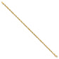 Ultra Diamond-cut Rope with Lobster Clasp Anklet - WBC