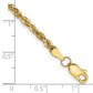 Ultra Diamond-cut Rope with Lobster Clasp Anklet - WBC