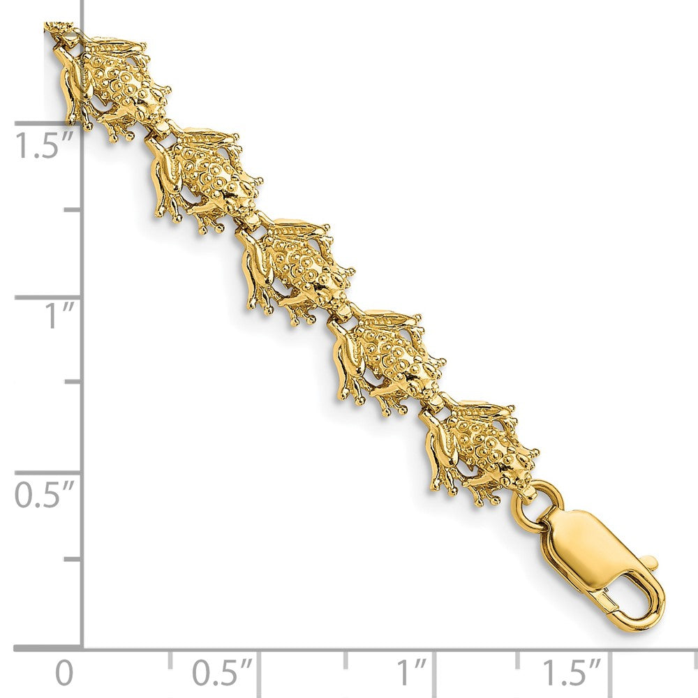 Polished Frog Bracelet - WBC