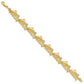 Polished Dolphin and Waves Bracelet - WBC