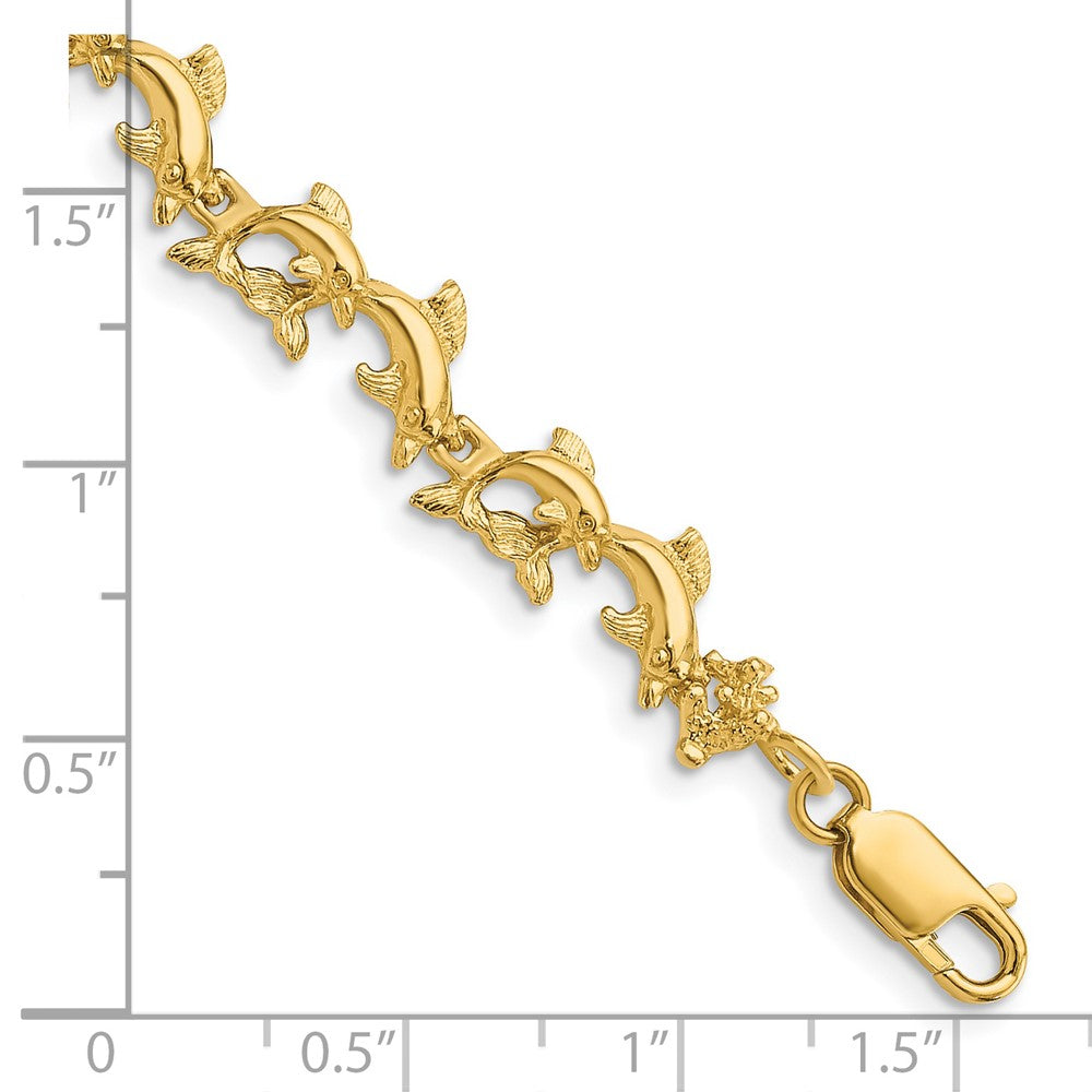 Polished Dolphins Bracelet - WBC