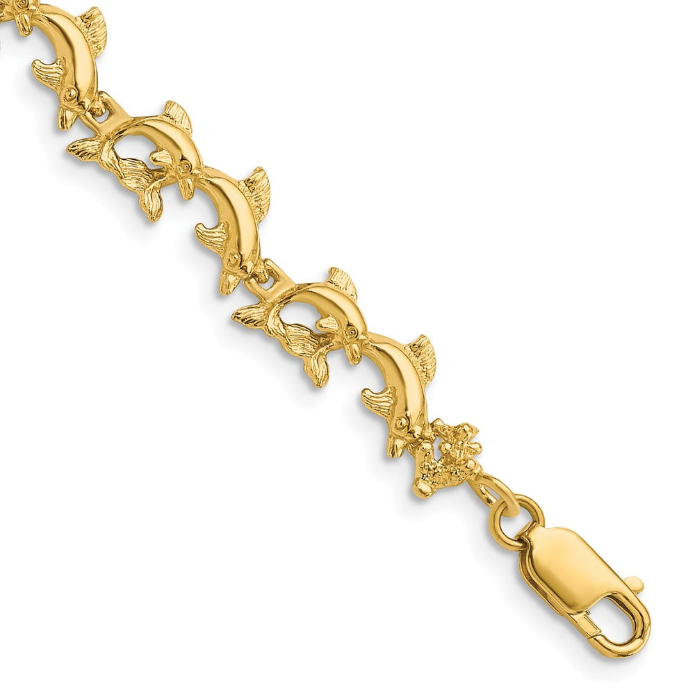 Polished Dolphins Bracelet - WBC