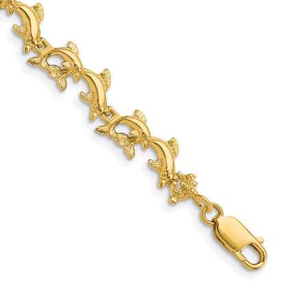Polished Dolphins Bracelet - WBC