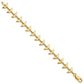 Polished Whale Tail Bracelet - WBC