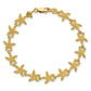 Textured Starfish Bracelet - WBC