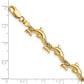 Polished Dolphin Bracelet - WBC