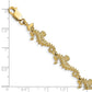 Textured 3-D Seahorse Bracelet - WBC