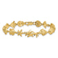 Polished and Textured Ocean Motif Bracelet - WBC