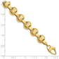 Polished & Textured Fancy Bracelet - WBC