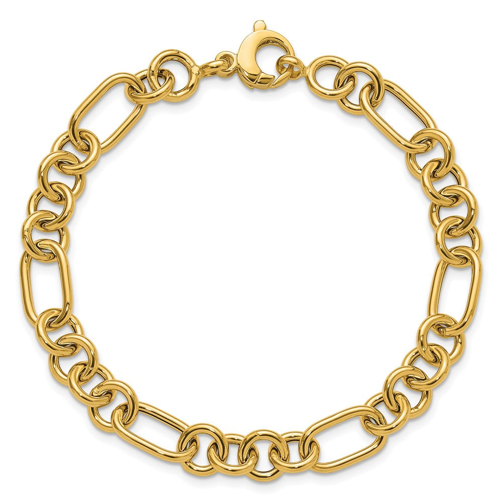 Polished Fancy Link Bracelet - WBC