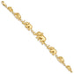Polished Graduated Elephant Bracelet - WBC