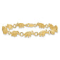Polished and Textured Elephant Bracelet - WBC
