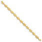 Satin and Polished Butterfly Bracelet - WBC