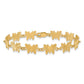 Satin and Polished Butterfly Bracelet - WBC