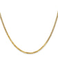 Flat Beveled Curb with Lobster Clasp Chain - WBC