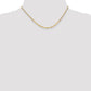 Flat Beveled Curb with Lobster Clasp Chain - WBC