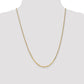 Flat Beveled Curb with Lobster Clasp Chain - WBC