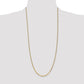 Flat Beveled Curb with Lobster Clasp Chain - WBC