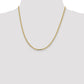 Flat Beveled Curb with Lobster Clasp Chain - WBC