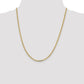 Flat Beveled Curb with Lobster Clasp Chain - WBC