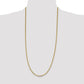 Flat Beveled Curb with Lobster Clasp Chain - WBC