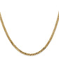 Flat Beveled Curb with Lobster Clasp Chain - WBC