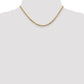Flat Beveled Curb with Lobster Clasp Chain - WBC