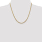 Flat Beveled Curb with Lobster Clasp Chain - WBC