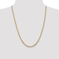 Flat Beveled Curb with Lobster Clasp Chain - WBC