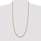 Flat Beveled Curb with Lobster Clasp Chain - WBC