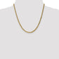 Flat Beveled Curb with Lobster Clasp Chain - WBC