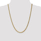 Flat Beveled Curb with Lobster Clasp Chain - WBC