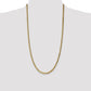 Flat Beveled Curb with Lobster Clasp Chain - WBC