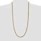 Flat Beveled Curb with Lobster Clasp Chain - WBC