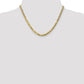 Flat Beveled Curb with Lobster Clasp Chain - WBC