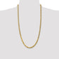 Flat Beveled Curb with Lobster Clasp Chain - WBC