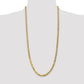 Flat Beveled Curb with Lobster Clasp Chain - WBC
